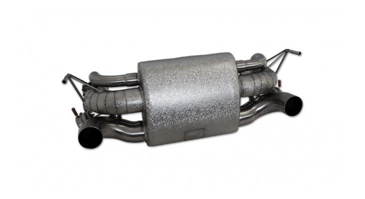 POWER OPTIMIZED EXHAUST SYSTEM WITH FLAP-REGULATION, COMPLETE HEAT-PROTECTED - Image 2