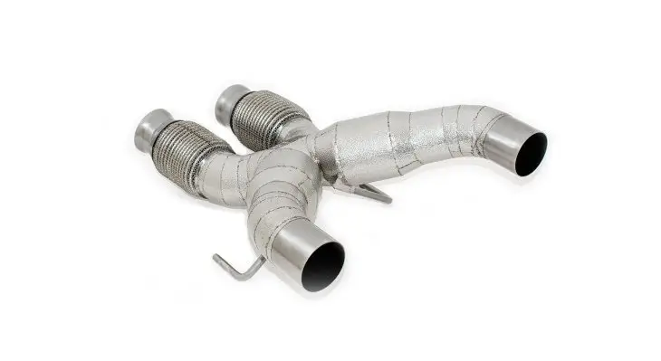 POWER OPTIMIZED EXHAUST SYSTEM RACE, COMPLETE HEAT-PROTECTED